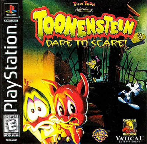 Tiny Toon Adventures - Toonenstein - Dare to Scare! (USA) Cover
